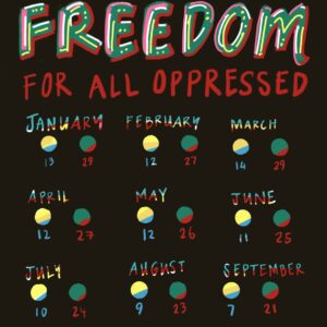 Freedom For All Lunar Calendar