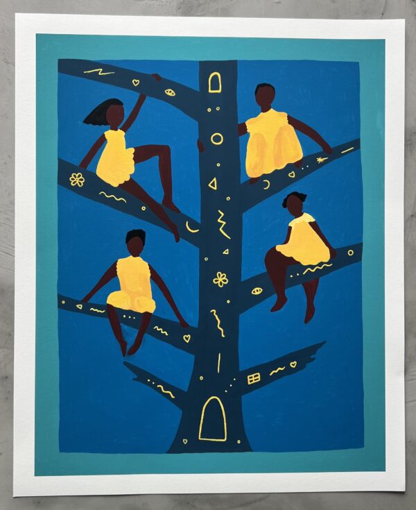 Tree Castle Print